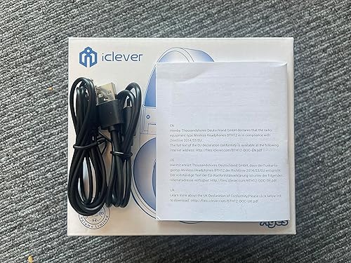 Miniatura 13 de iClever BTH12 - Auriculares para niños, luces LED coloridas con Bluetooth con volumen de 748594dB limitado sobre la oreja, tiempo de reproducción de