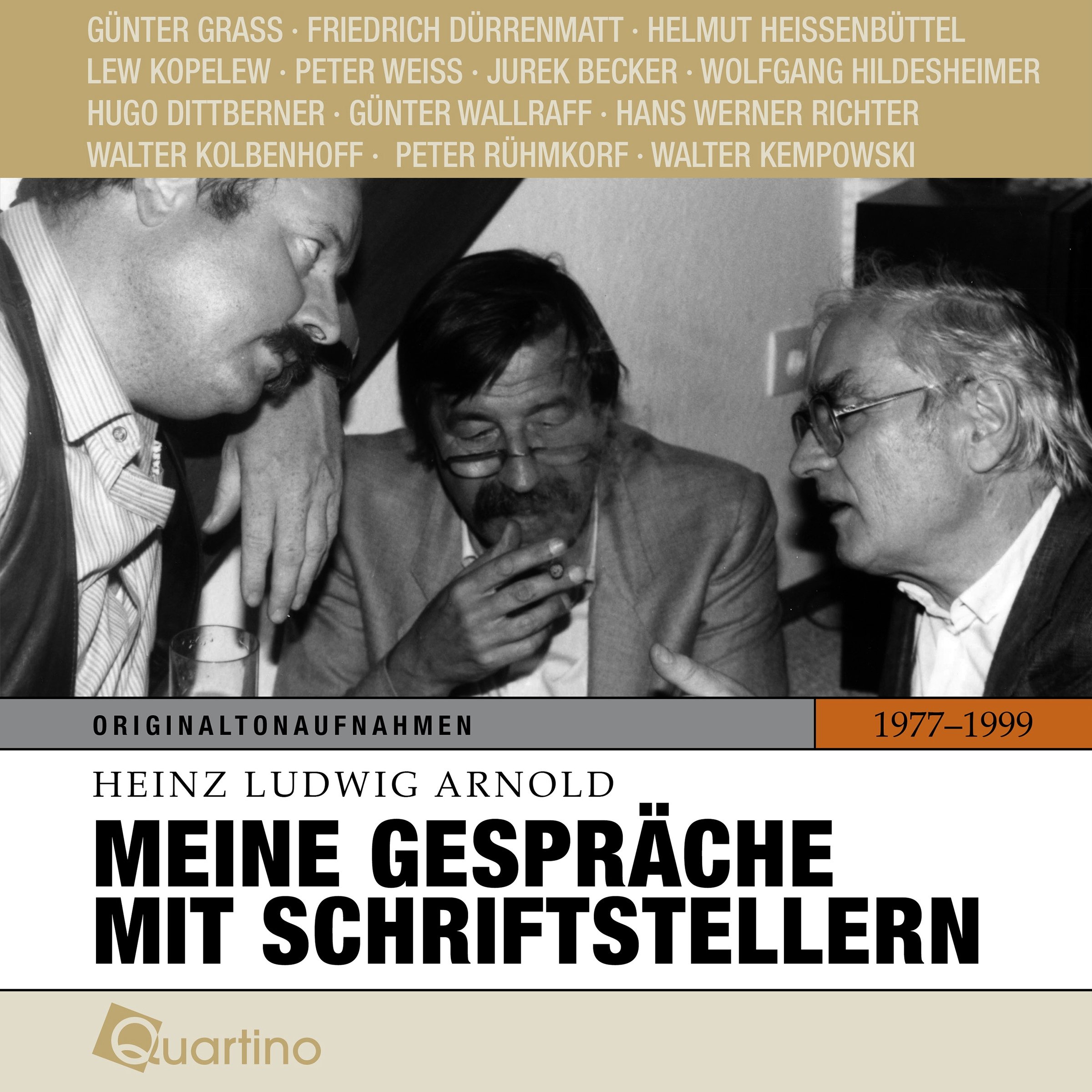 Meine Gespräche mit Schriftstellern 1977-1999