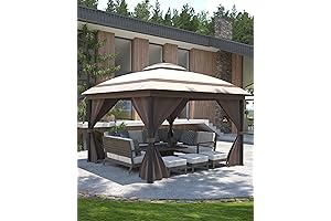 Spacious 12 x 12 Gazebo for Outdoor Gatherings