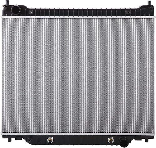 Lynol Sistema de enfriamiento completo radiador de aluminio compatible con Ford Serie E 1997-2018 E150 E250 E350 E450 E550 Econoline Van 5.4L 6.8L