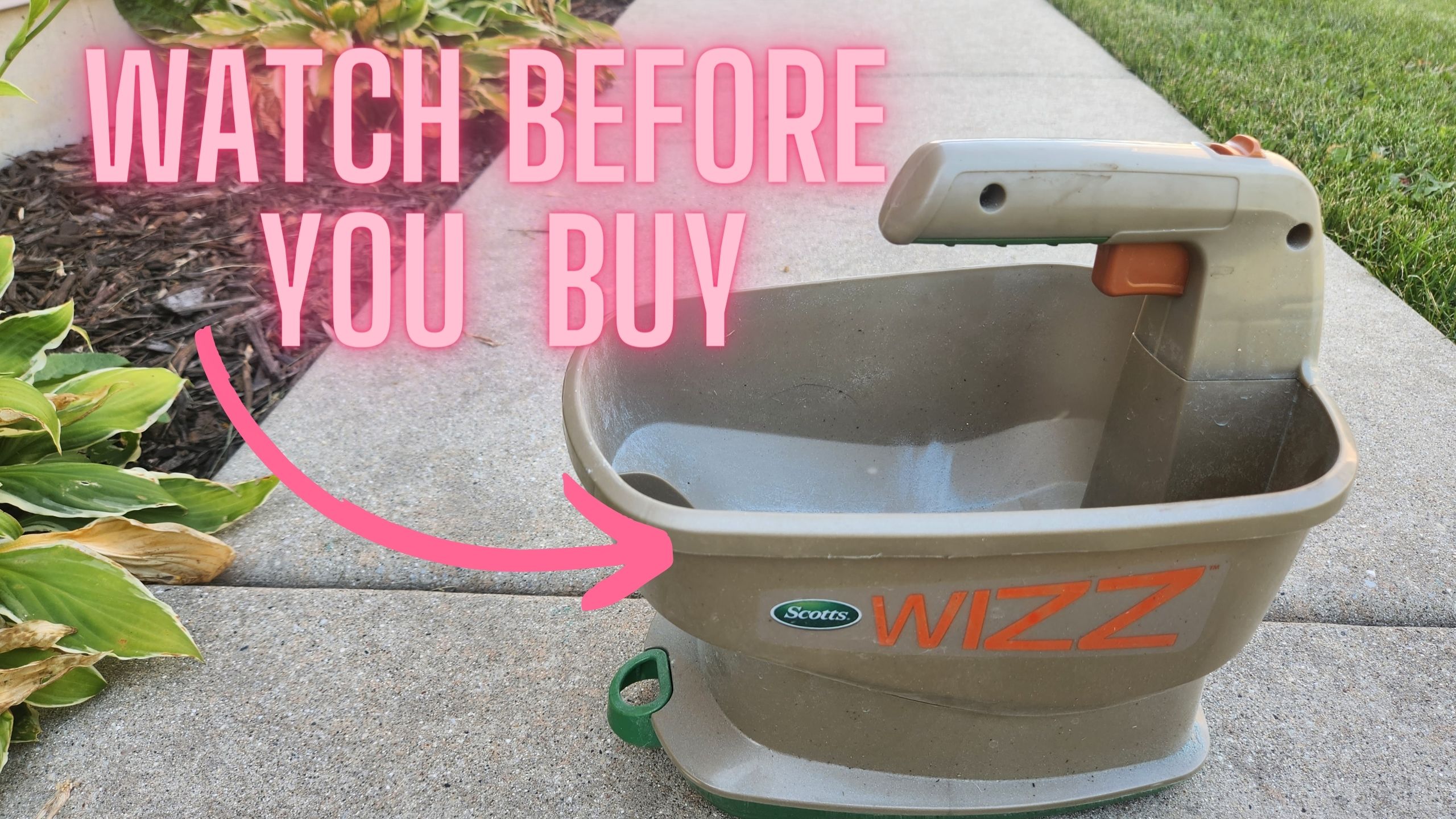 Watch Hands on review of Scotts Wizz Battery Powered Spreader on Amazon ...