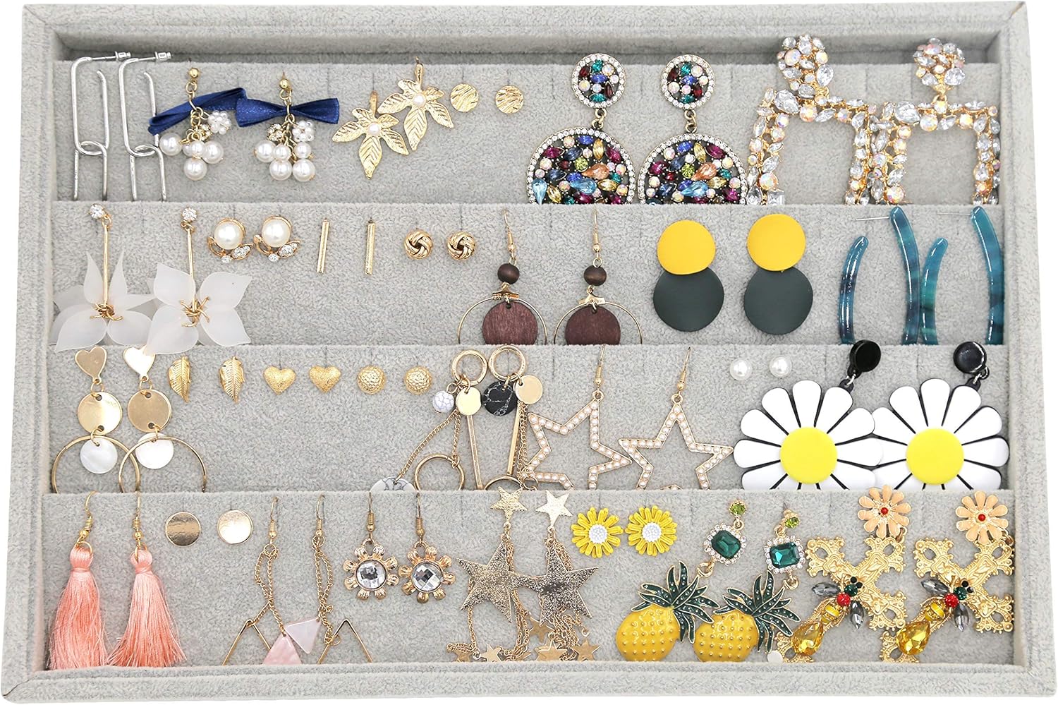 Stratalife Earring Organizer Tray Stud Earring Organizer