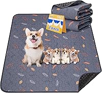 Vista 12 de Sunheir - Almohadillas lavables reutilizables orina de cobayas, forros impermeables absorbentes para jaulas cobayas conejos conejillos de indias