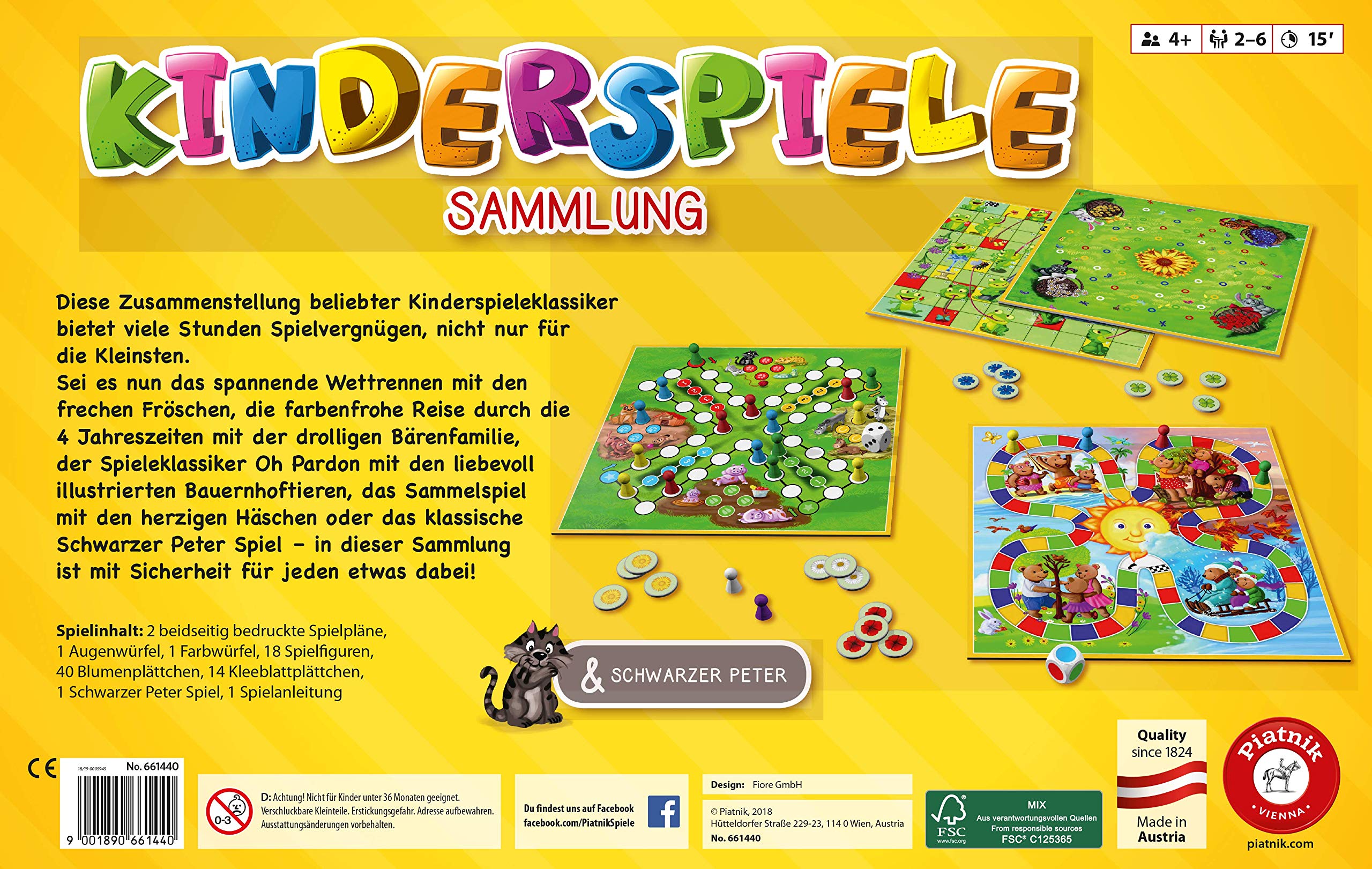 Piatnik 6614 - Kinderspielesammlung, Neu!