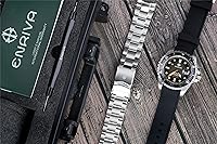 Vista 7 de ENRIVA Men's Automatic Pro Dive Mens Watch Aluminium Bezel Diving Watches Self-Wind Professional Diver Watches for Men