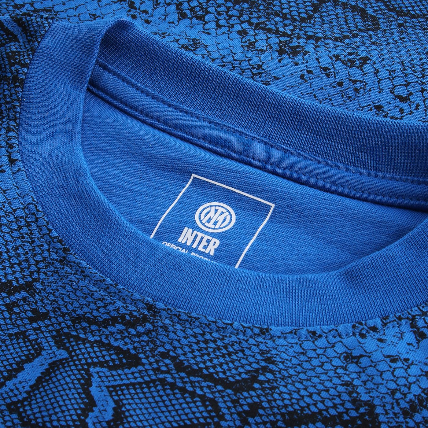 FC Internazionale Milano S.p.A. Pigiama Lungo Bambino con Logo Inter – 100% Cotone Morbido – Caldo e Confortevole per l’Inverno