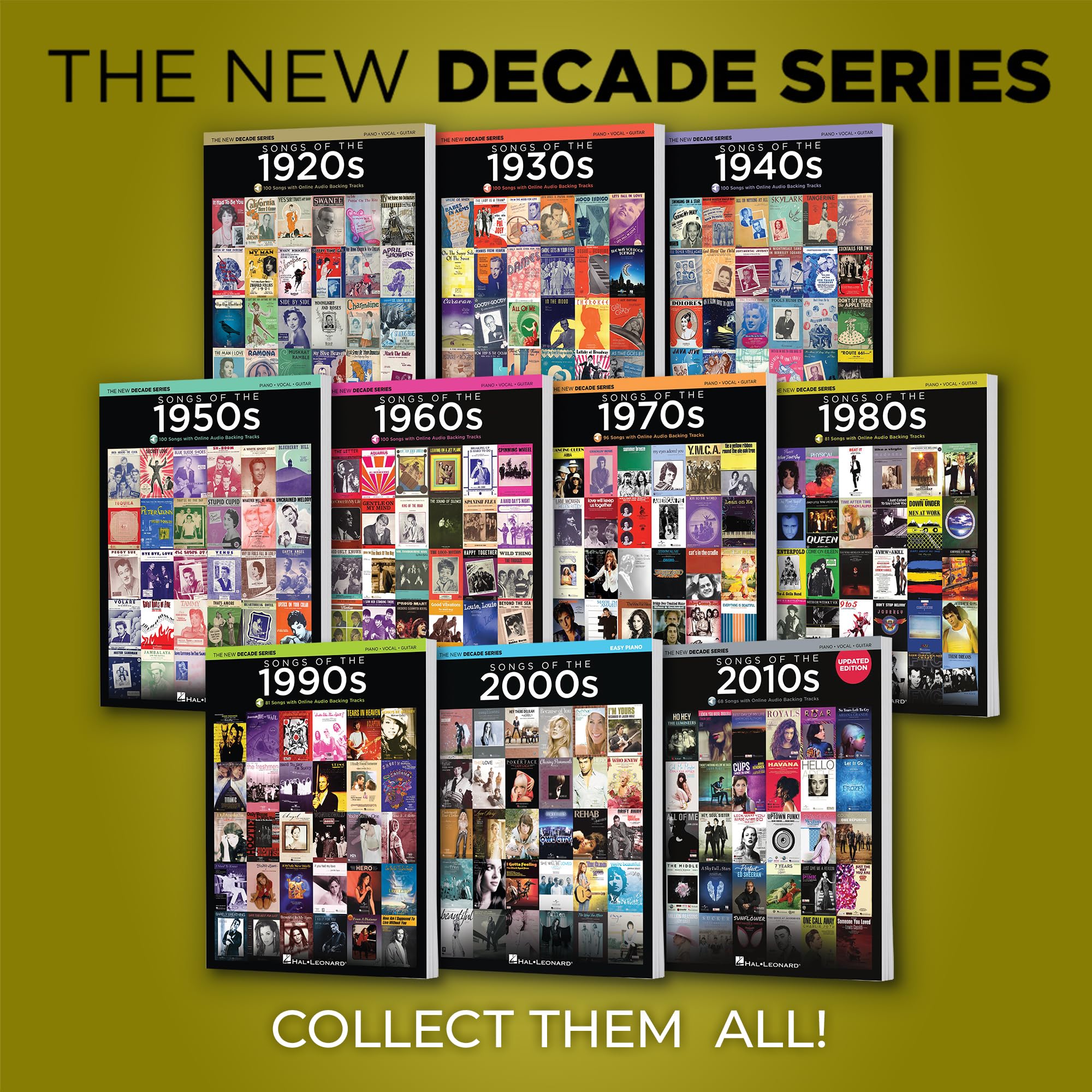 Songs of the 1980s - The New Decade Series with Online Backing Tracks | Piano, Vocal, Guitar Songbook | Over 80 Iconic Hits with Sheet Music - Image 9