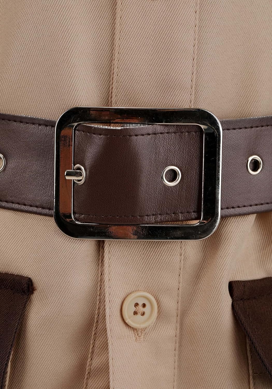 Safari Explorer Costume for Kids | Wilderness Adventurer Outfit with Shirt, Shorts, Belt, & Hat - Image 6