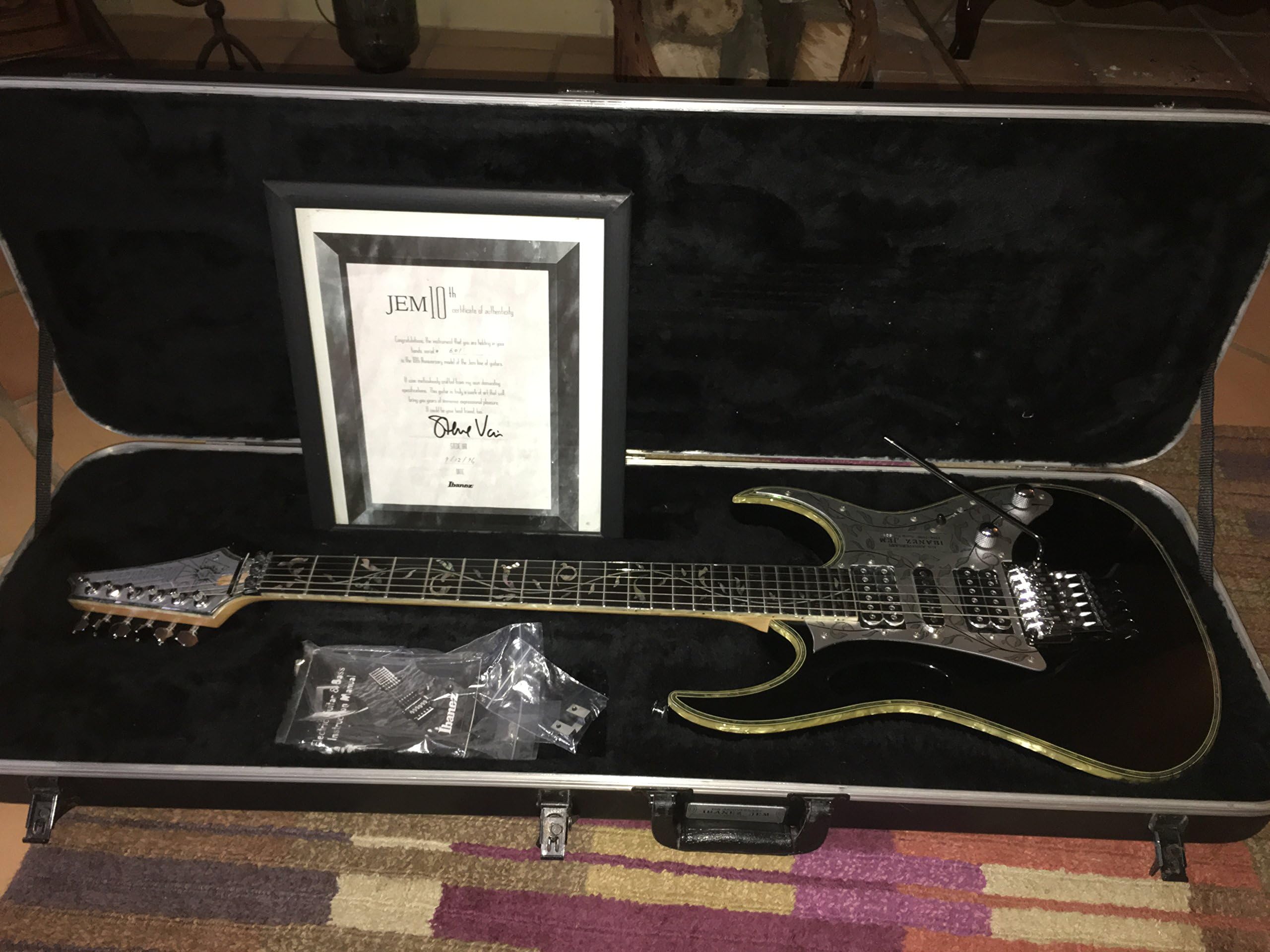 Ibanez Steve Vai JEM 10th Anniversary 1996 guitar