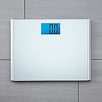 Vista 6 de Balanza de precisión digital de baño con plataforma ancha EatSmart, y tecnología Step-On, 440 libras