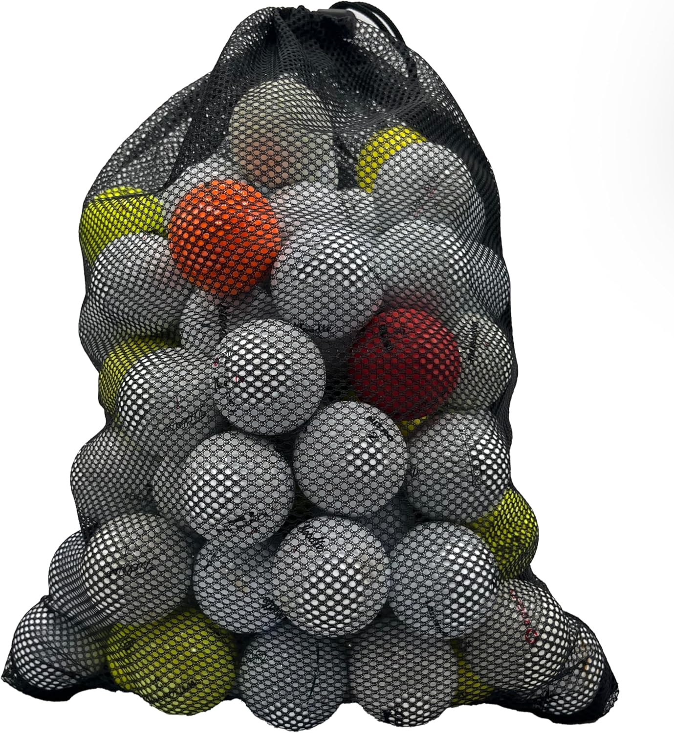 72 Shag/Practice/Hitaway/Range Used Golf Balls Mix in Mesh Bag
