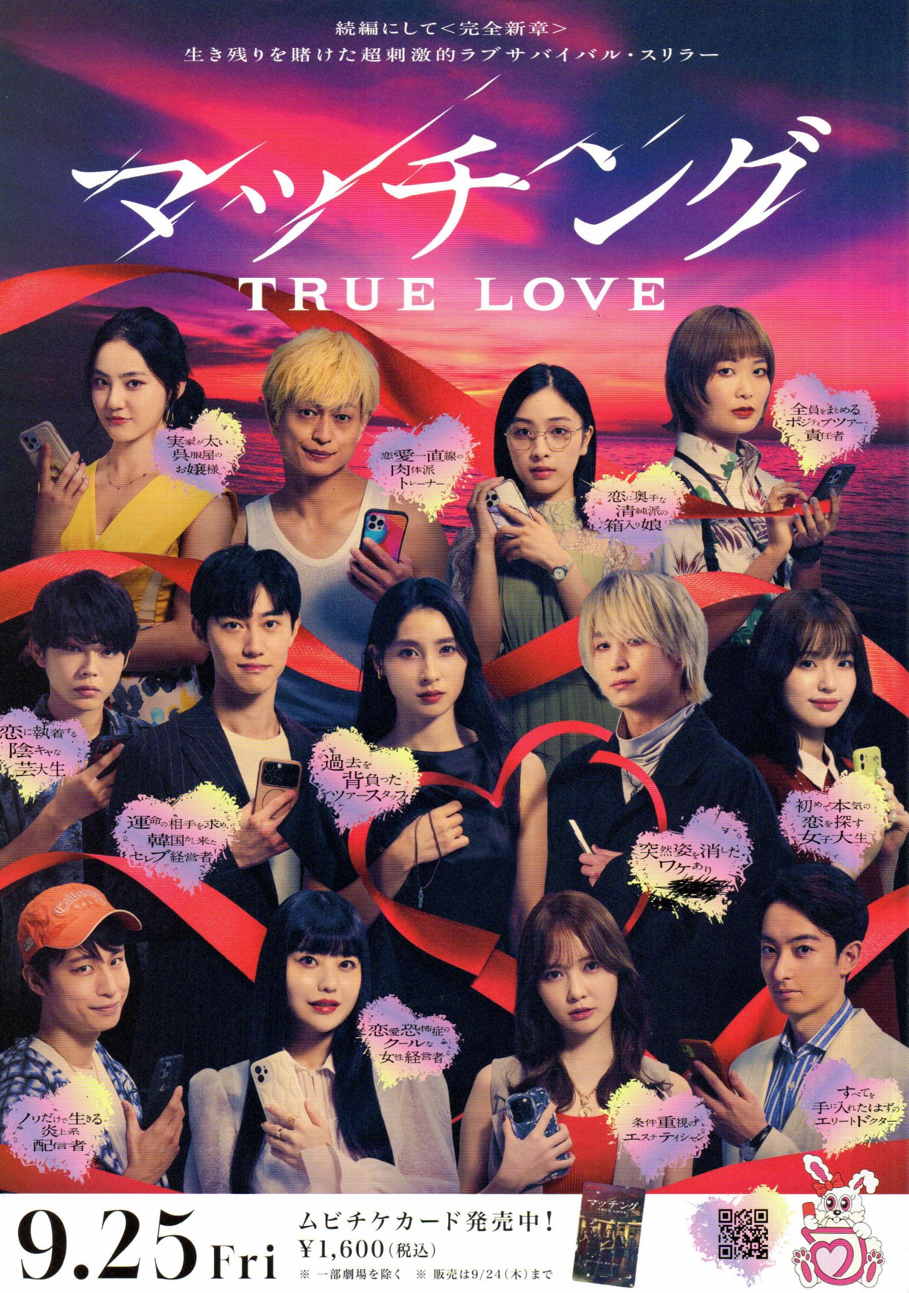 Amazon.co.jp: [KADOKAWA] 映画 マッチング TRUE LOVE 映画チラシ 日本