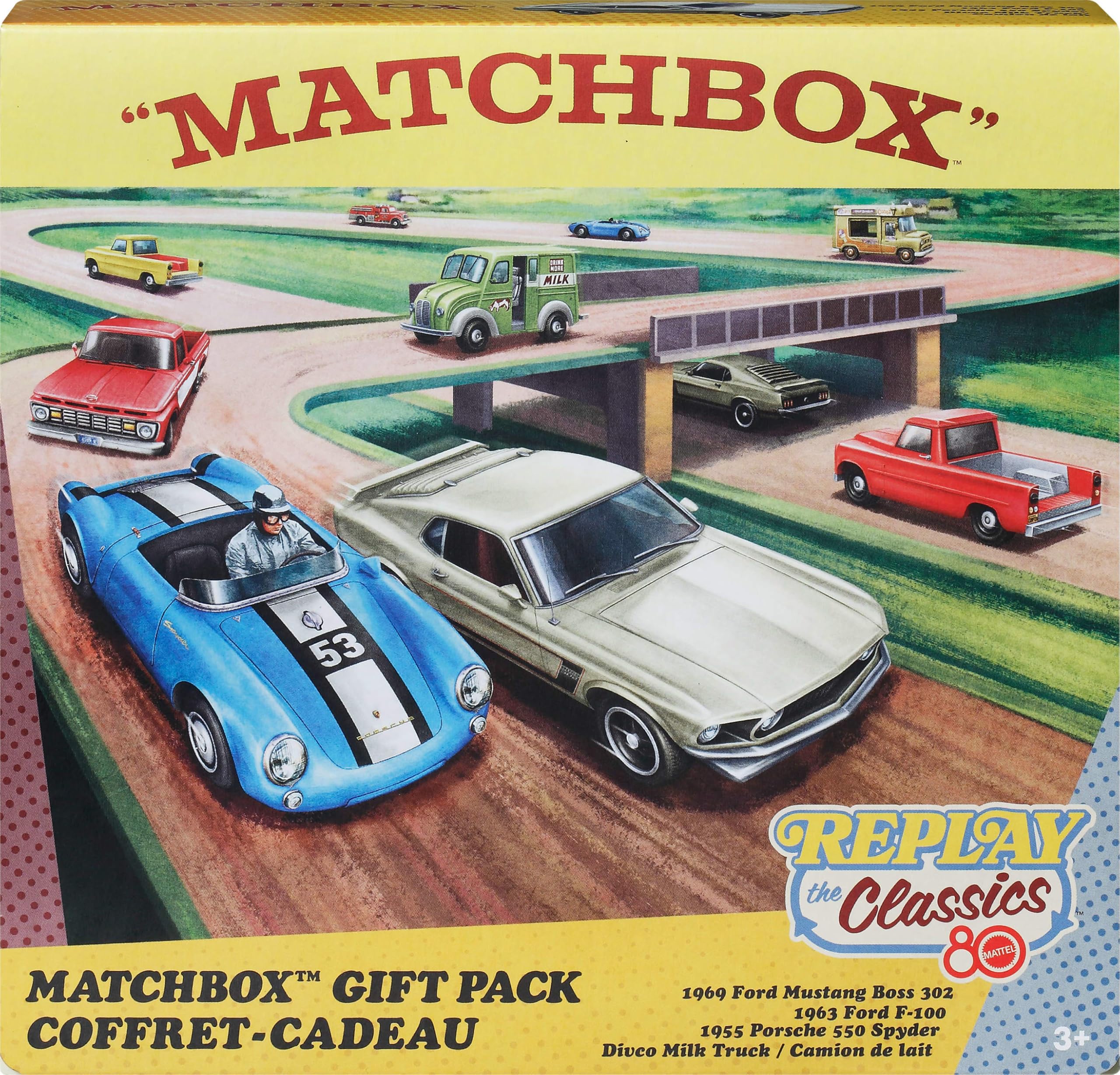 Matchbox 25 Pack Gift Set 未開封 Matchbox JHB37 80thAnniversary Edition Moving Parts Vehicle Toy (8