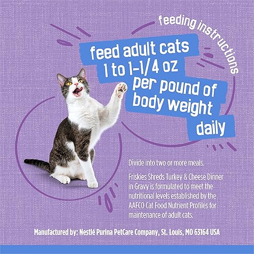 Miniatura 9 de Sabrosas tiras de alimento húmedo Purina Friskies para gatos, 24 unidades de 5.5 onzas