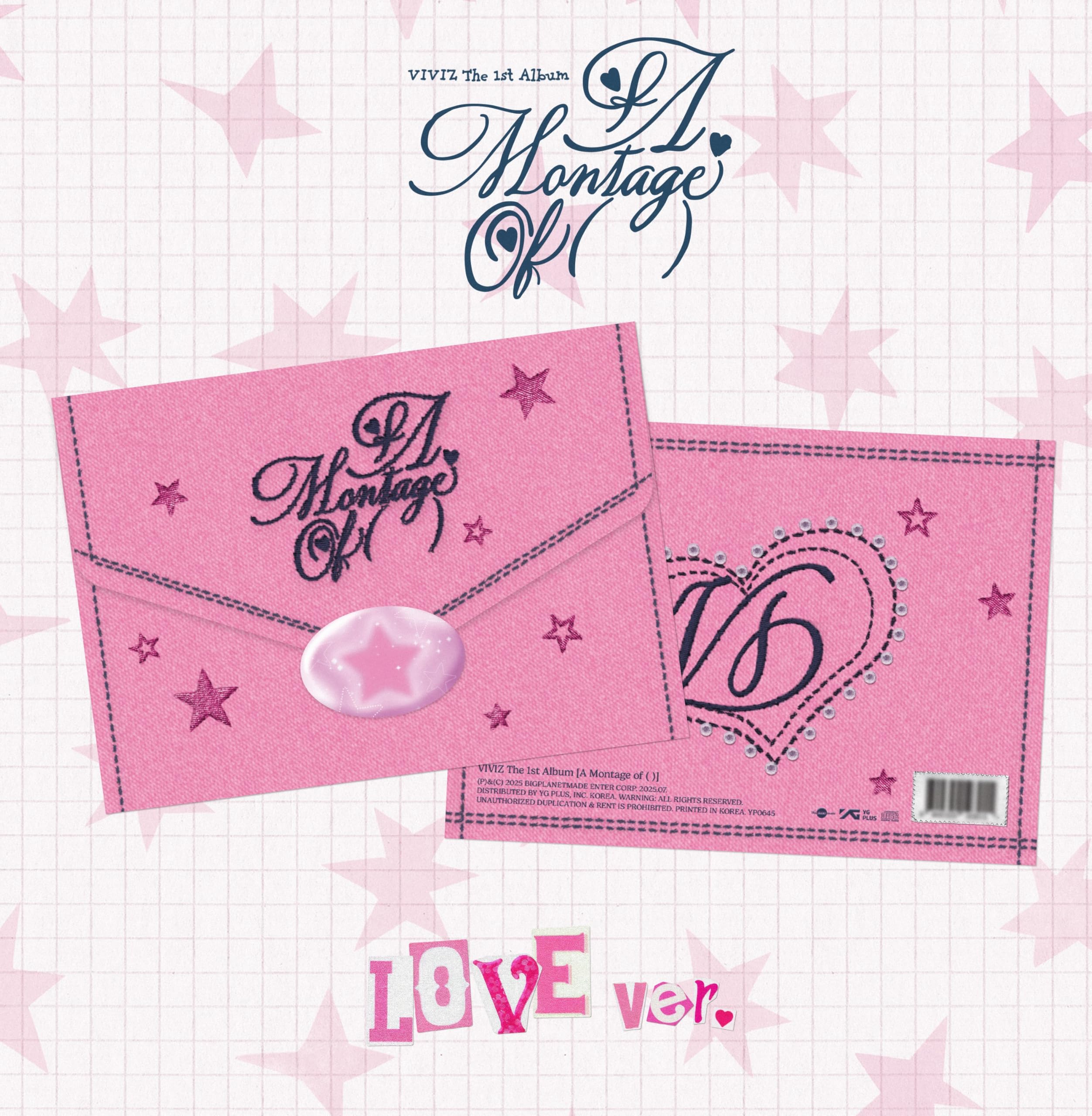 Amazon.co.jp: VIVIZ The 1st Album 'A Montage of ( )' (LOVE ver