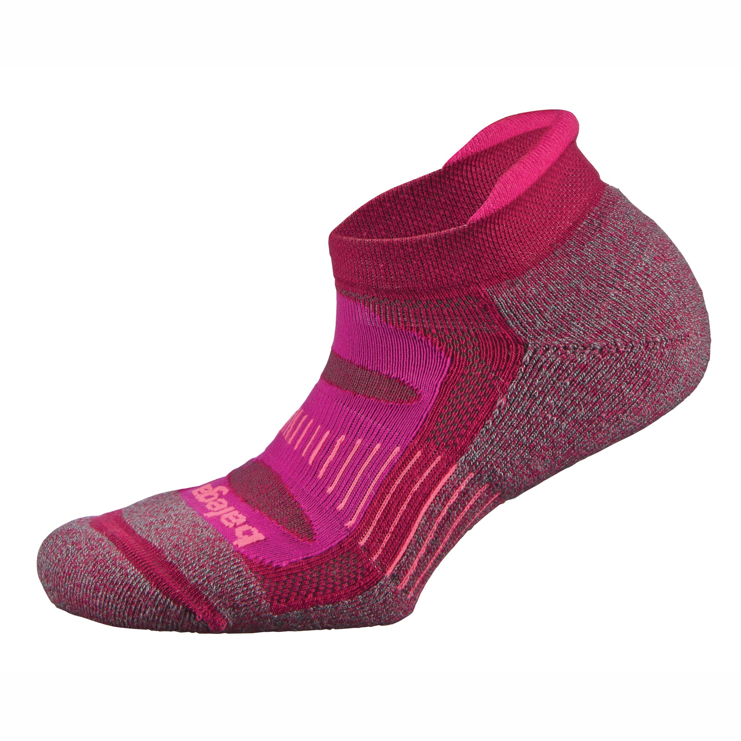 Balega Blister Resist No Show Socks, Fuchsia, Medium