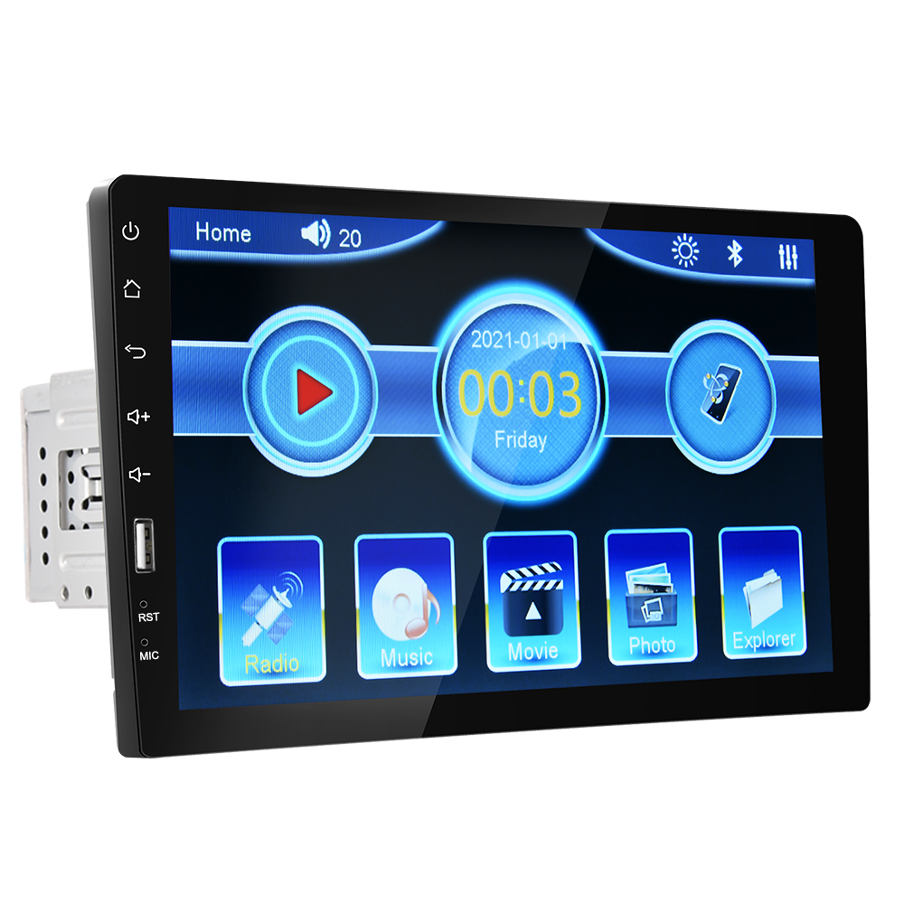 Amazon.com: Single Din Car Stereo with Bluetooth 9 Inch HD Touch