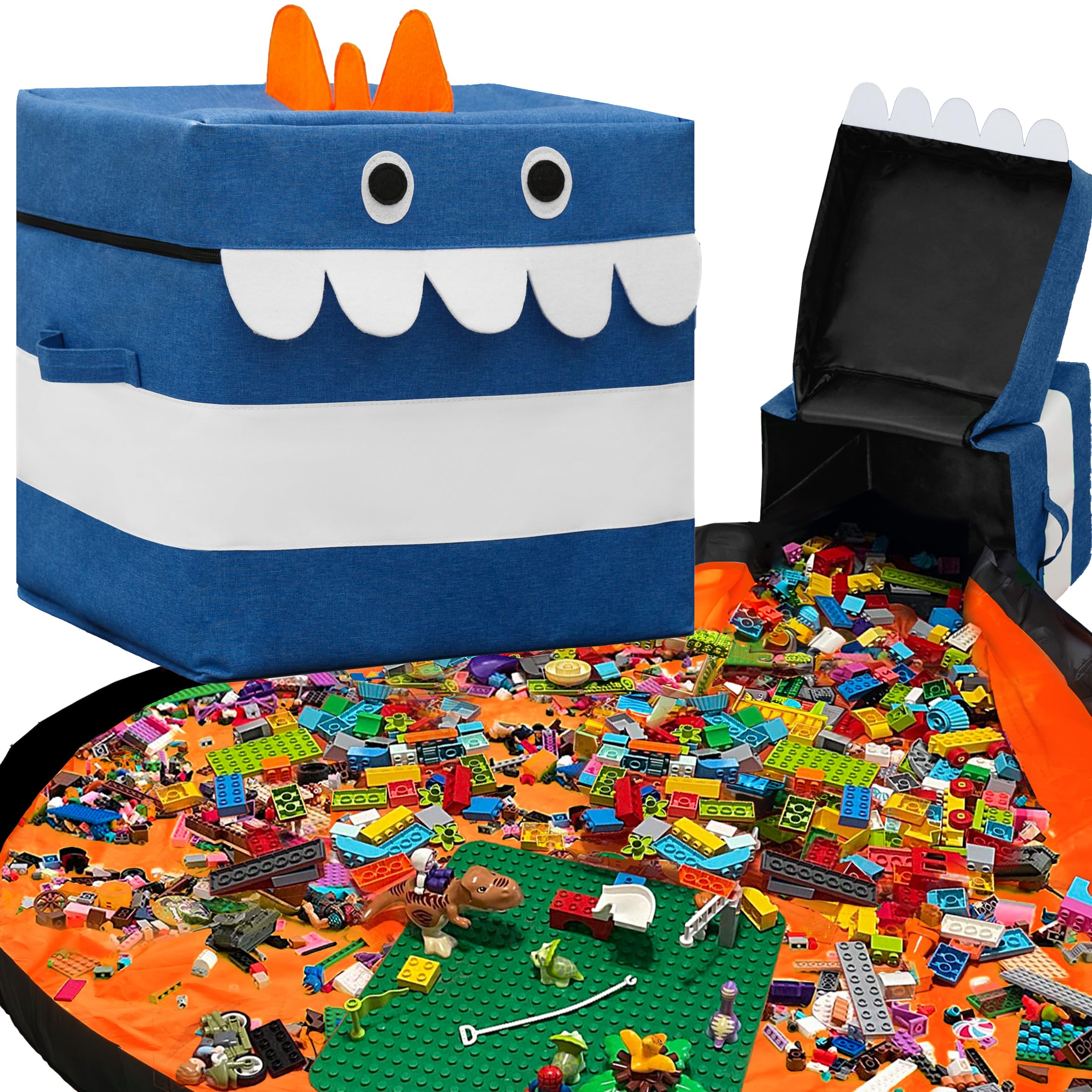 StarSiko XXL Toy Storage Organizer & Play Mat 