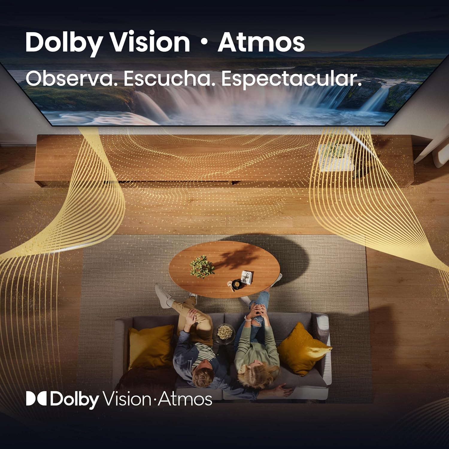 Hisense 55A7Q – QLED Smart TV 55 Pulgadas, Movimientos Suaves IA, Dolby Vision, Dolby Atmos, Subwoofer Integrado, Modo Juego Plus, Modo Deportes IA, Bluetooth & HDMI 2.1, Control por Voz Alexa 7