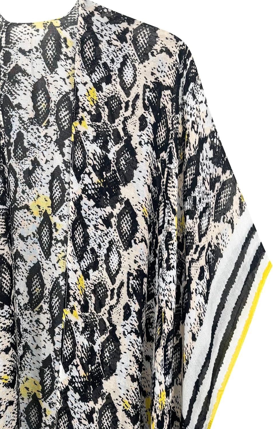 Breezy Lane Women's Kimono Cardigan Summer Swimsuit Coverups Beach Cover Up with Floral Print for Vacation - Image 4