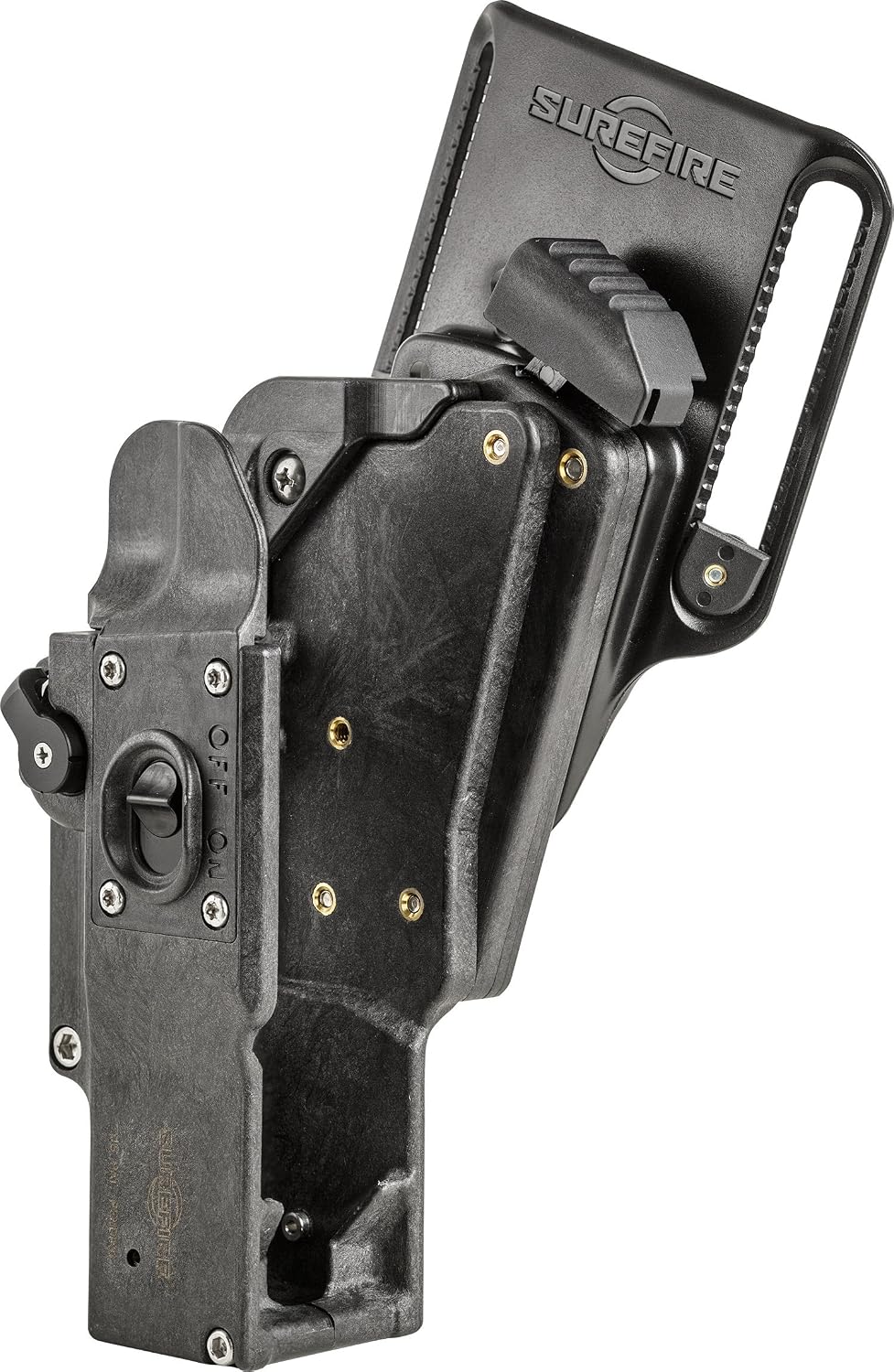 SureFire HD1-R Masterfire Rapid Deploy Holster, Right Hand, Black