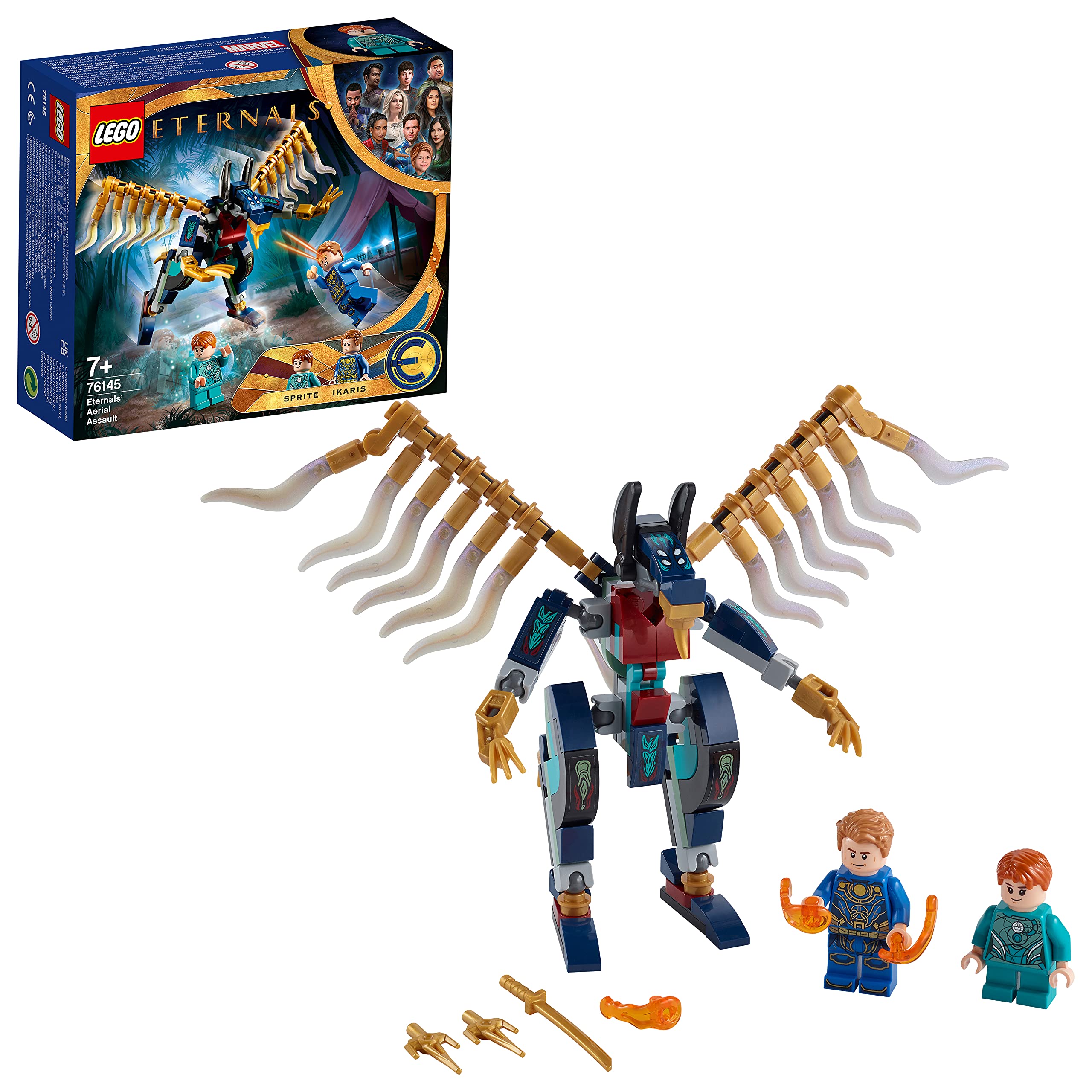 LEGO Marvel Eternals Aerial Assault 76145 Building Kit,Multicolor, 133 Pcs (B0B8NVVNQH) Amazon Price History, Amazon Price Tracker