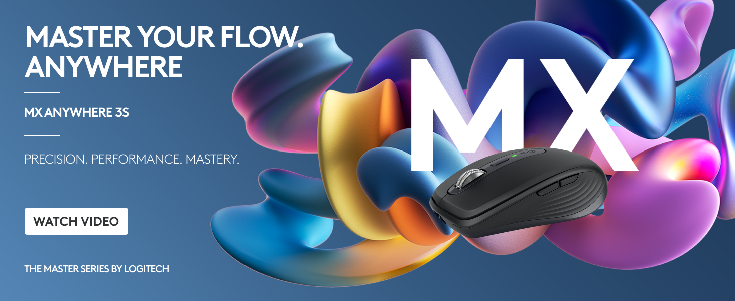 Amazon.com: Logitech MX Anywhere 3S Compact Wireless Mouse, Fast