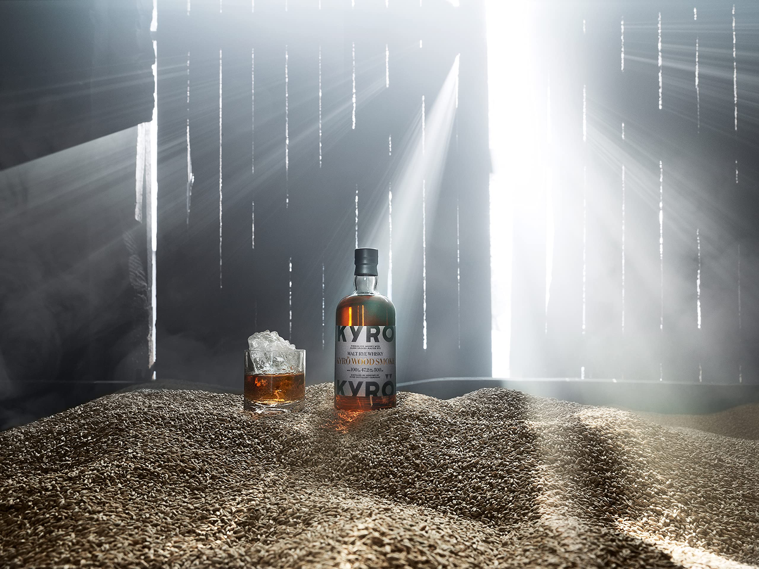 Kyro Wood Smoke Rye Malt Whisky : Amazon.co.uk: Grocery