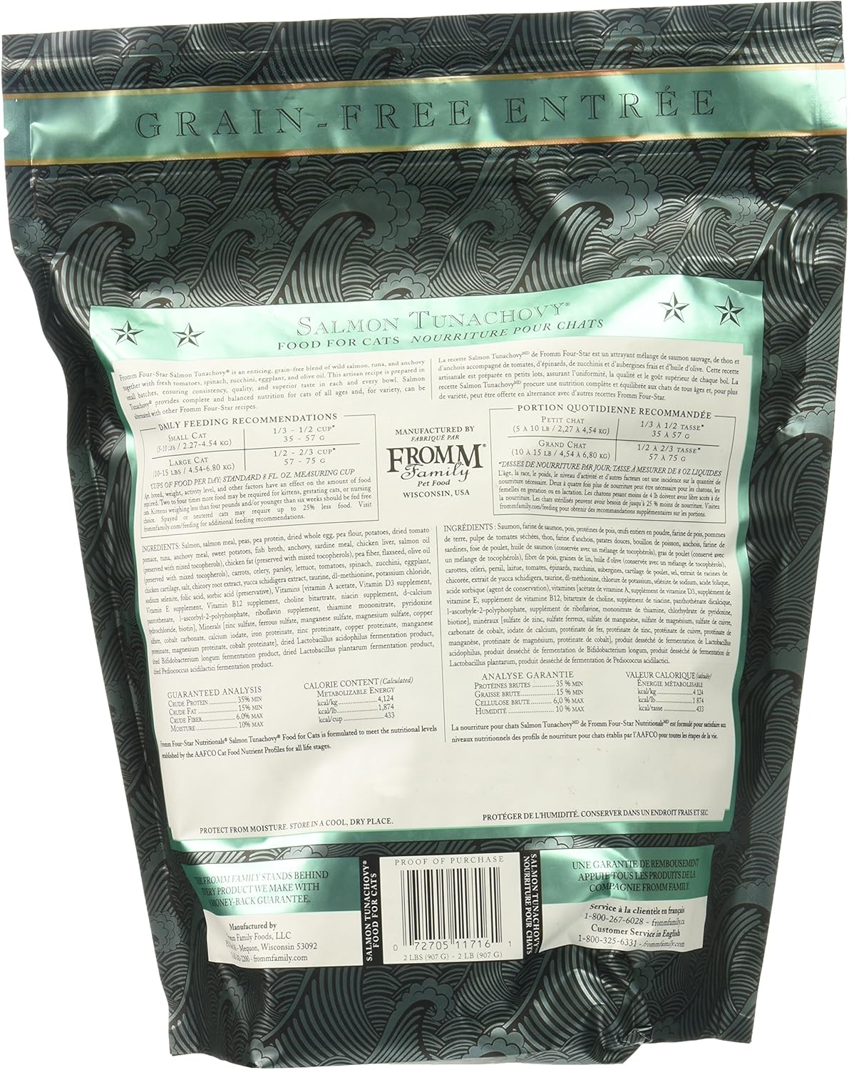 fromm salmon tunachovy