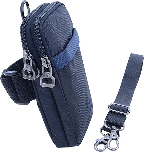 Soporte de teléfono celular para teléfono de menos de 6.339 in x 3.346 in x 0.591 in (con estuche) Brazalete deportivo Cinturón para correr Riñonera disponible en Yaxa Peru