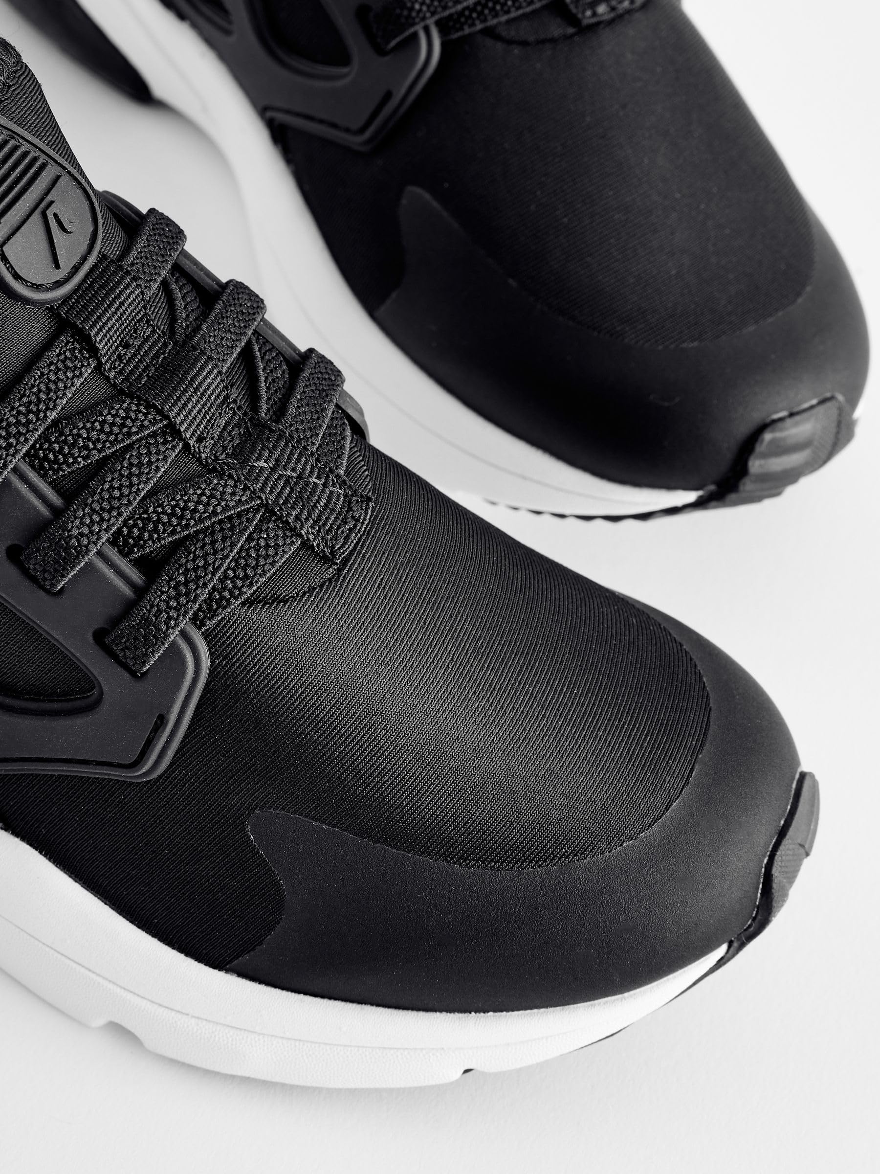 NEXT Ragazzo Scarpe da Ginnastica Stringate ed Elasticizzate | Bambino, Pull on