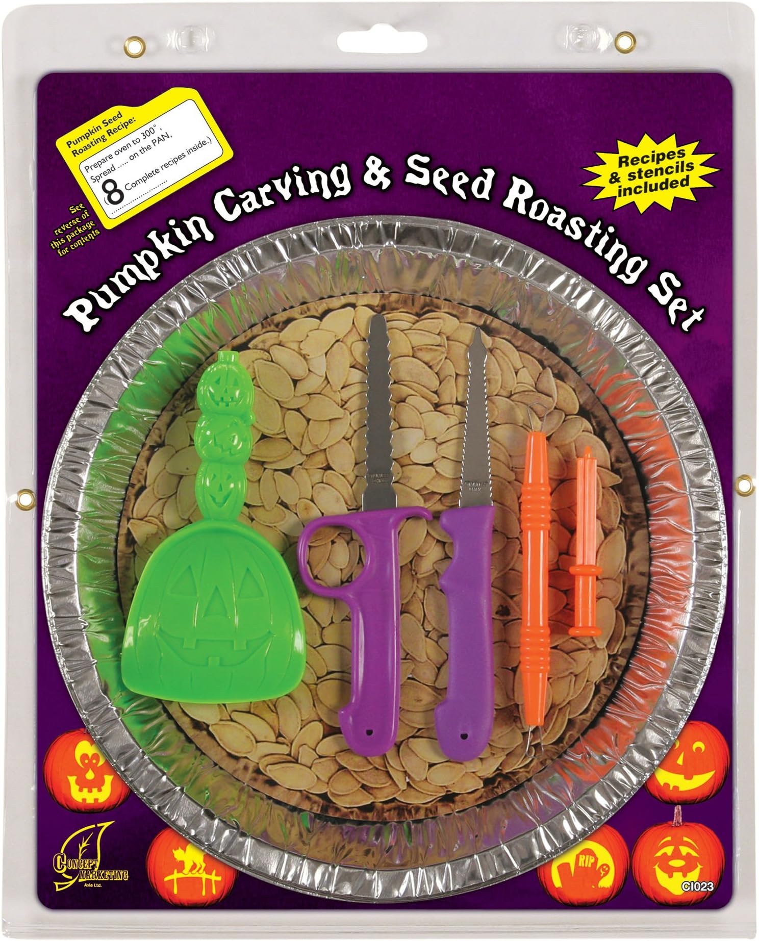 The Perfect Pumpkin Carving and Seed Roasting Kit