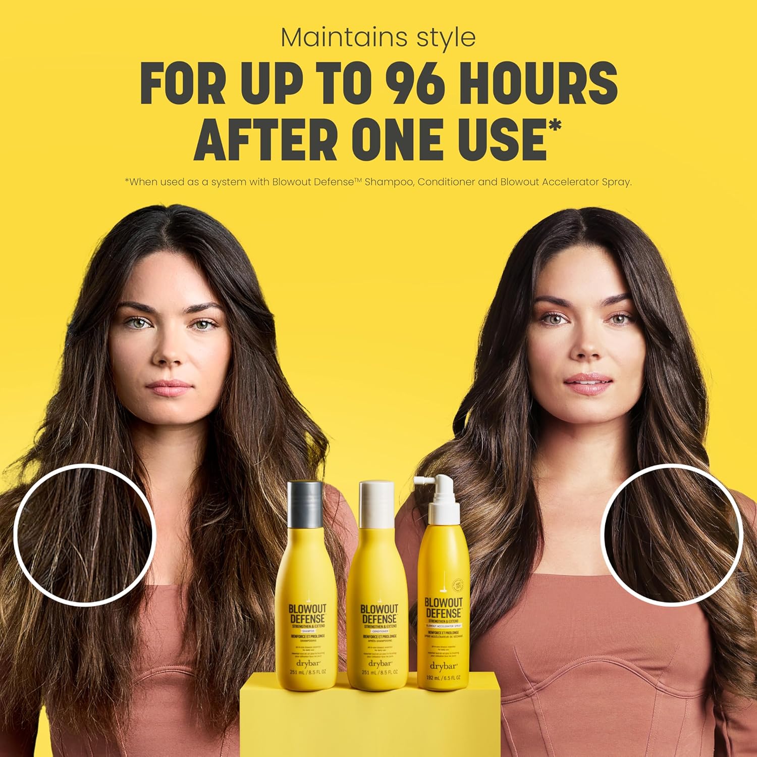 Drybar Blowout Defense Strengthen & Extend Conditioner, Lightweight Texture, Hydrates, Detangles, Reduces Breakage, No Build-Up, Long-Lasting Blowouts - Image 7