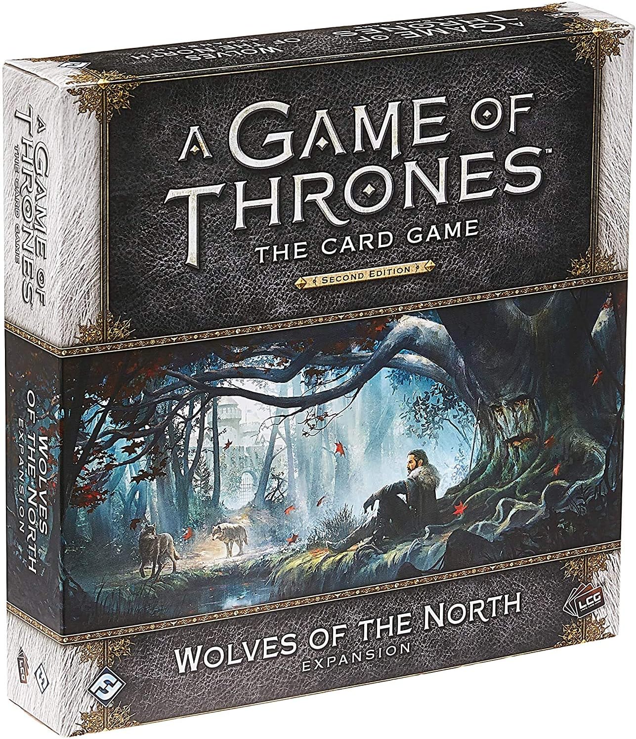 Fantasy Flight Supply A Game Of Thrones The Card Game Second Edition, Wolves Of The North, (2-4 Players)