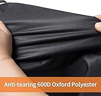 Vista 4 de iCOVER - Cubierta de parrilla para Blackstone 36" ProSeries 600D resistente al agua lona con apertura lateral frontal