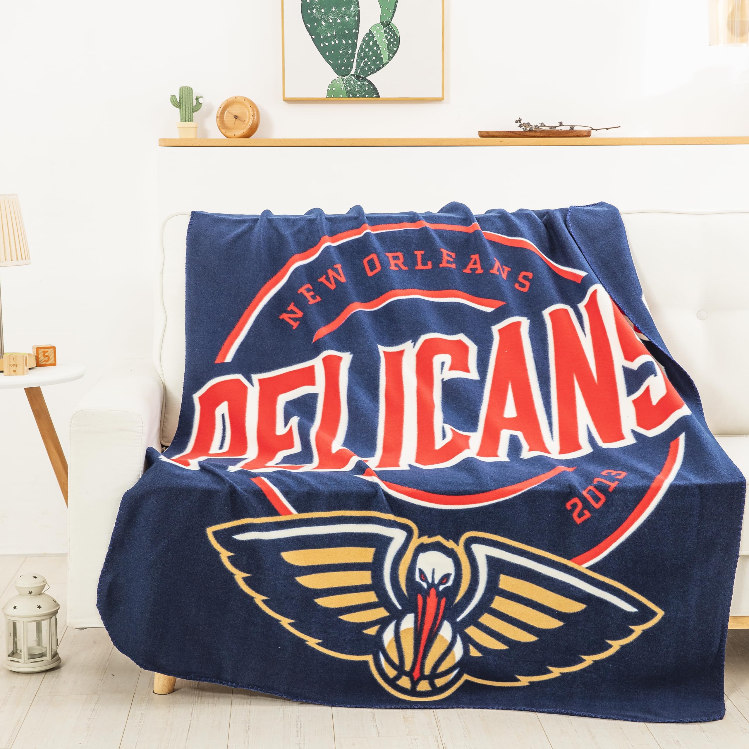 Northwest NBA Milwaukee Bucks - Coperta in pile unisex, per adulti, 127 x 152,4 cm, campagna