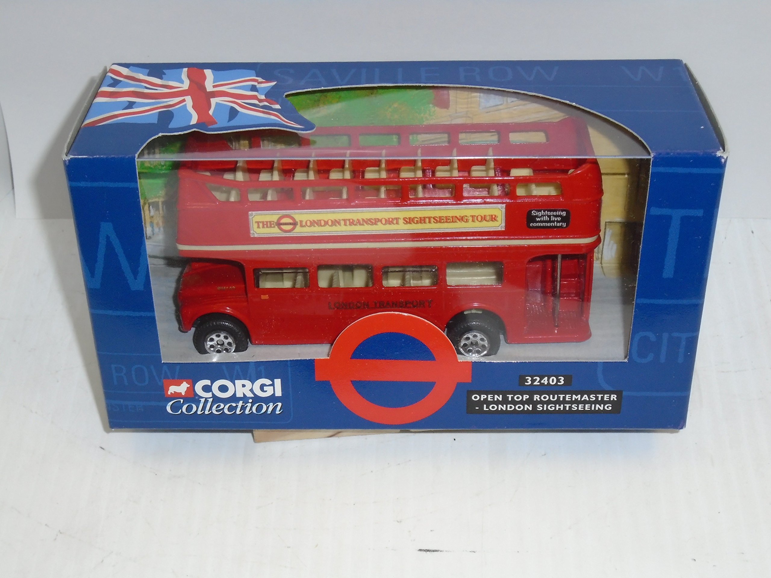 Corgi Collection Open Top Routemaster- London Sightseeing 32403 die cast collectable car
