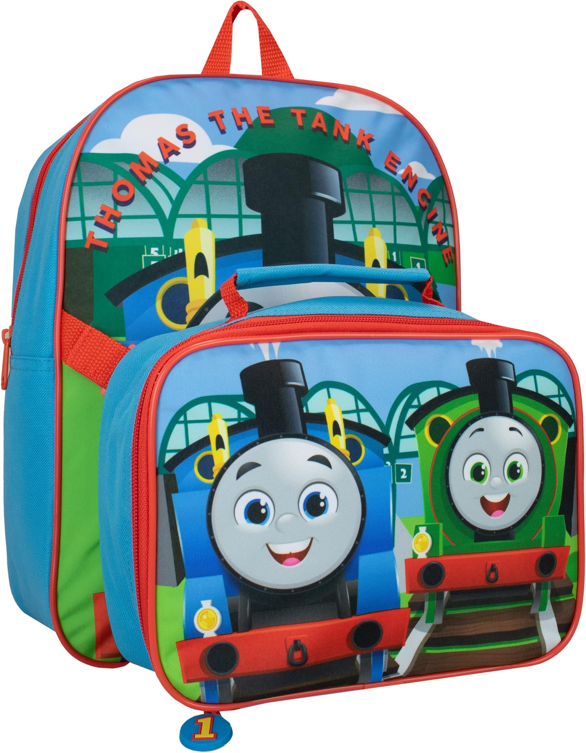 THOMAS & FRIENDSKids Backpack and Lunchbag Set Multicolor