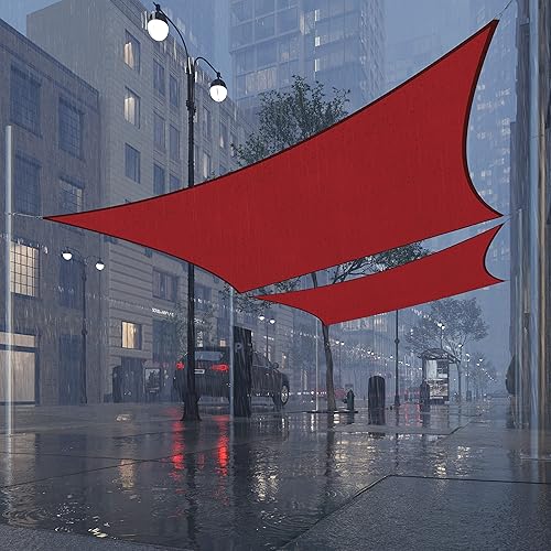 Miniatura 7 de Royal Shade Toldo tipo vela impermeable de 14 x 14 pies, bloqueo de rayos UV y resistente al agua rsTADS14, patio trasero al aire libre, jardín,