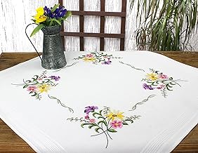 Point De Tige Motif A Broder Fleurs Printanieres Avec Modele Passe Plat Kamaca Kit De Broderie Nappe Au Point De Croix En Coton Travaux D Aiguille Kits De Broderie Au Point De Croix Point De Tige Motif A Broder Fleurs Printanieres Avec Modele Passe Plat Kamaca Kit De Broderie Nappe Au Point De Croix En Coton Travaux D Aiguille Kits De Broderie Au Point De Croix