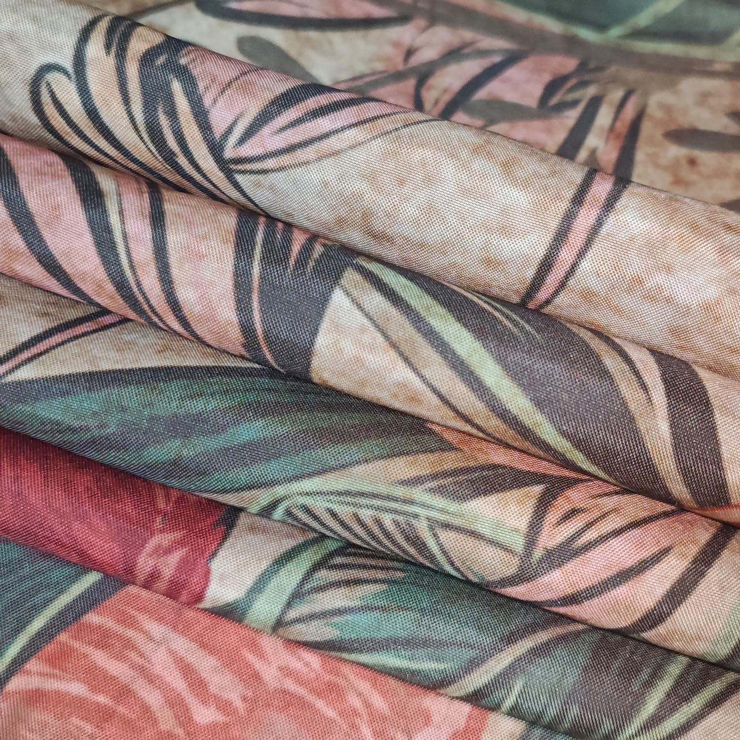Floral Shower Curtain for Bathroom, Boho Retro Extra Long Flower Shower Curtains, Rustic Farmhouse Botanical Shower Curtain 71x84 Inch, Nature Plant Leaves Butterfly Fabric Bathroom Decor