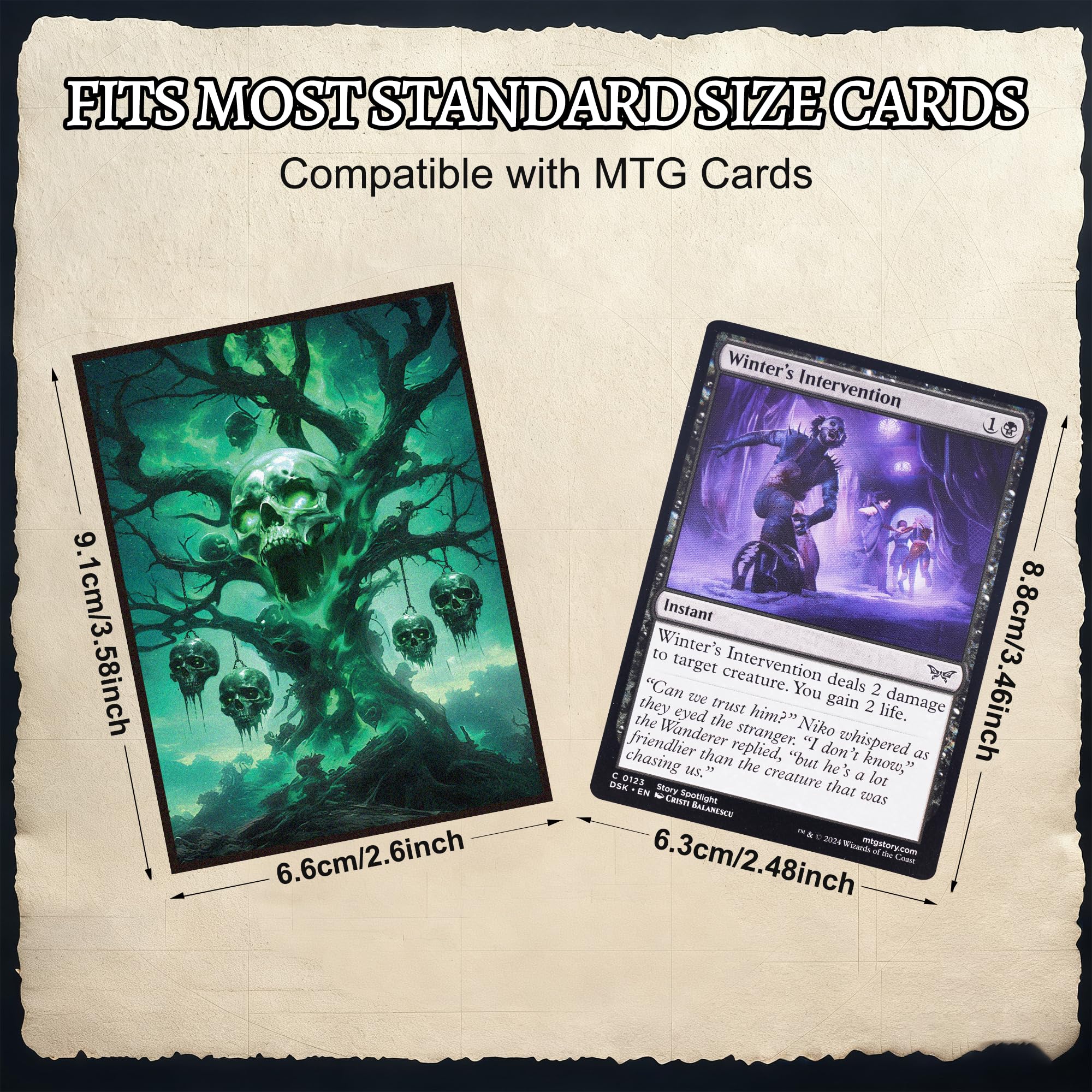 Amazon.co.jp: Kabinka MTGカードスリーブ - 標準サイズ100枚パック