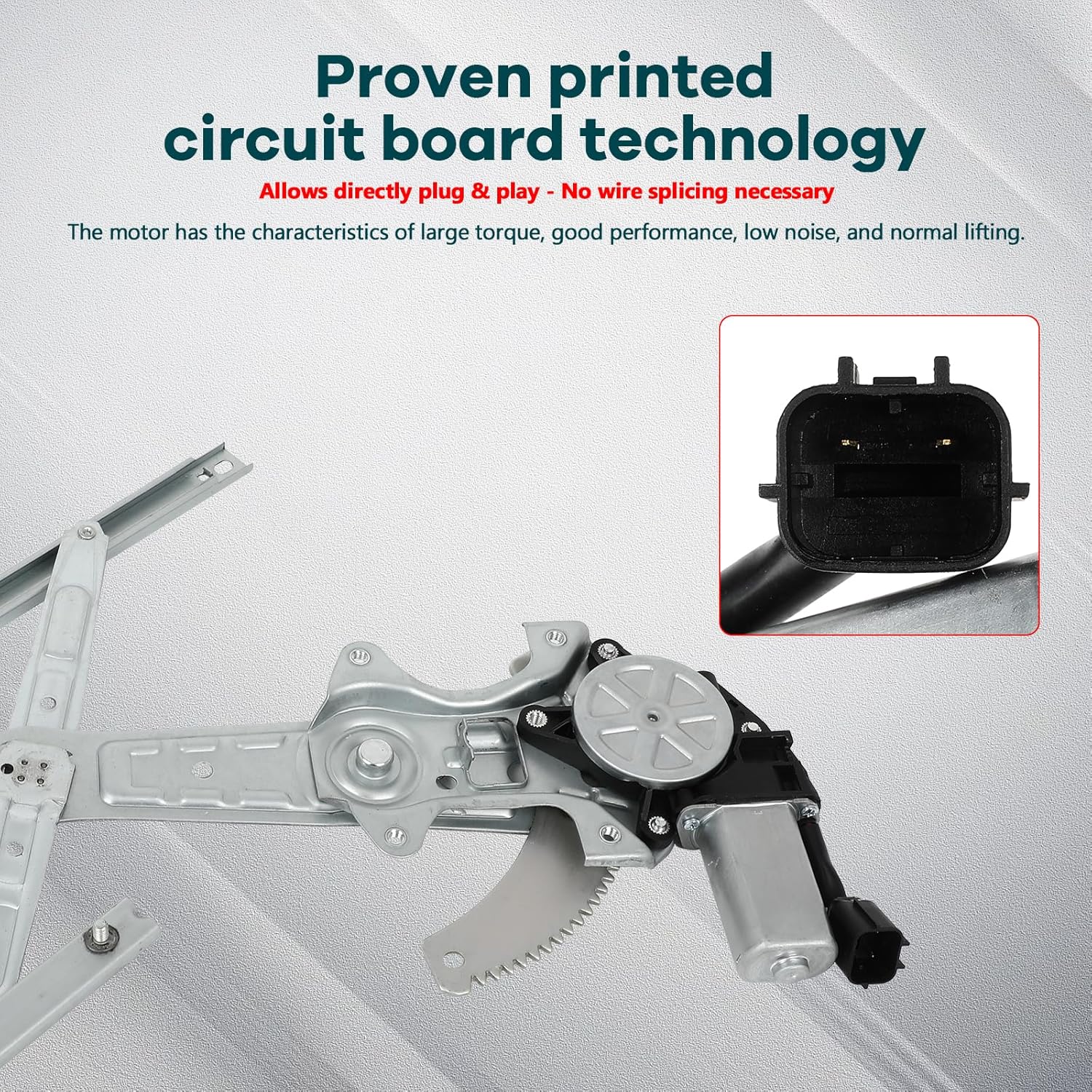 FINDAUTO Power Window Regulator fit for 2013-2018 for Nissan Altima Rear Right Passenger Side Window Regulator and Motor Assembly 751-656