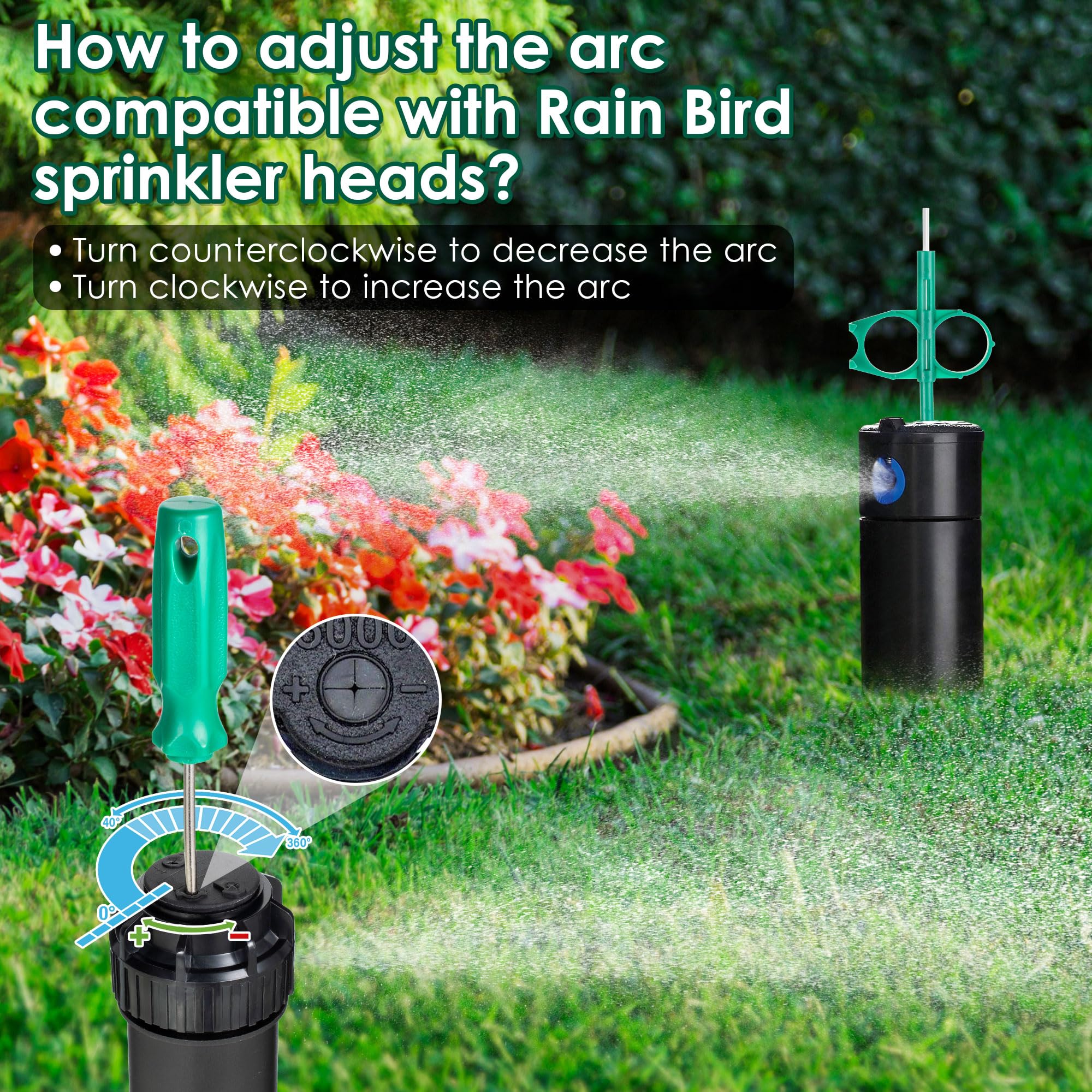 Gulfmew Sprinkler-Werkzeug-Set – 11-teilig Für Die Perfekte Bewässerung