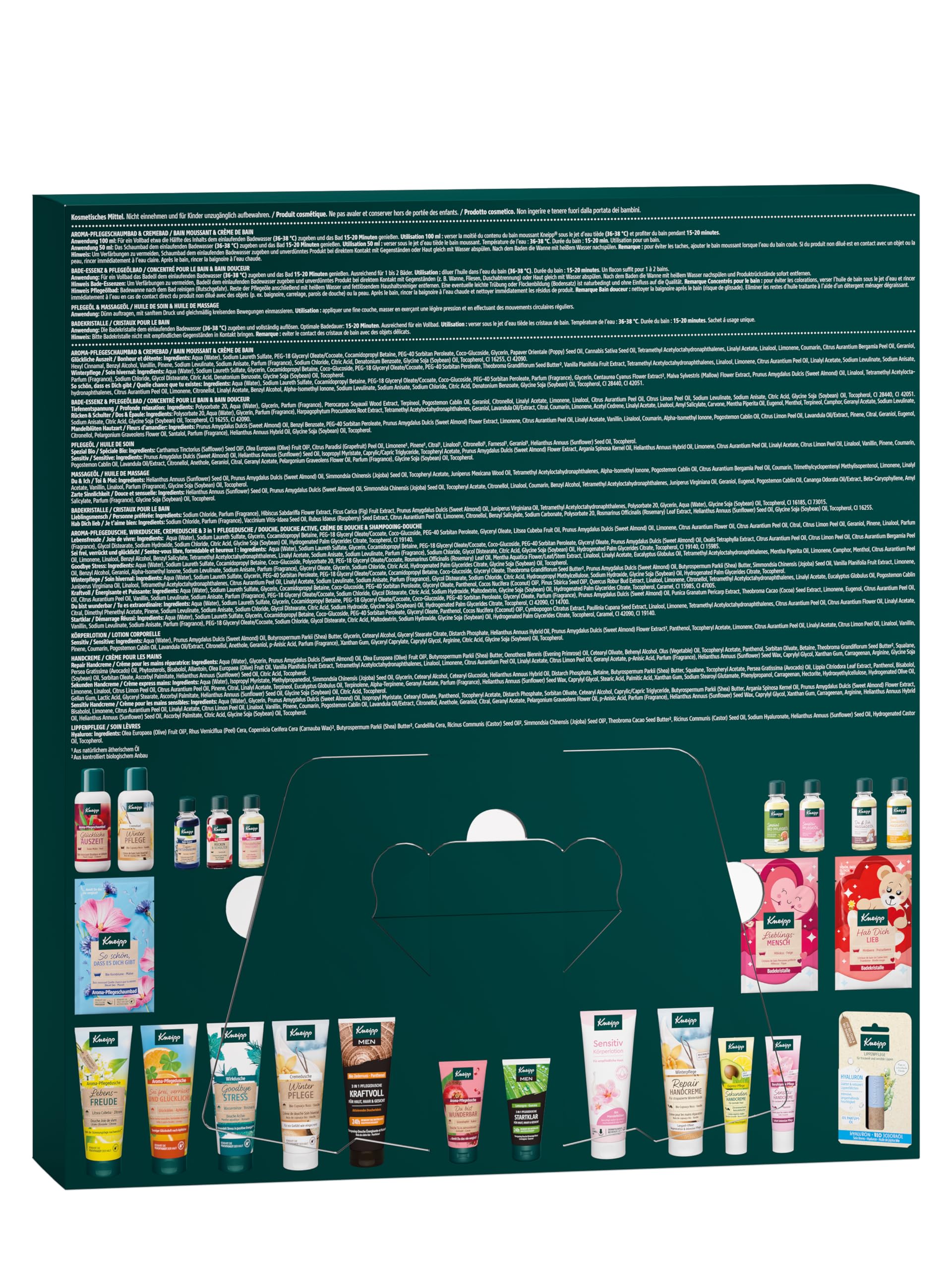 Kneipp Adventskalender 2025 - 24 Beauty Überraschungen für Wellness Momente