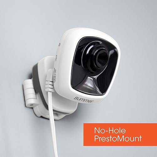 Miniatura 3 de Summer LookOut Duo - Monitor de bebé con video LCD de 5 pulgadas 2 cámaras  Monitor de bebé con zoom digital con rango de 1000 pies  Cuenta con