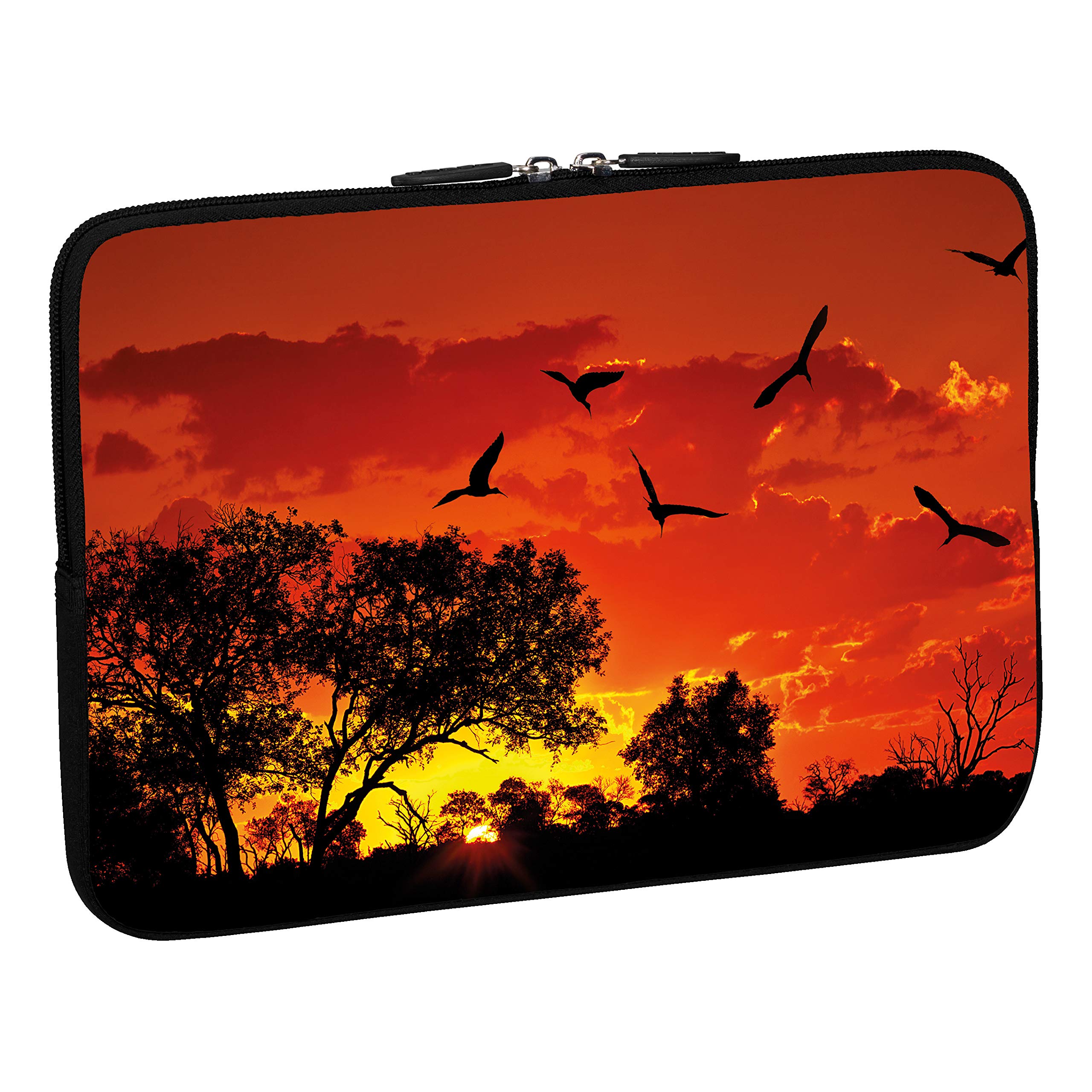 PEDEA Laptop Bag Case Design Sleeve for 15.6 inch, Purple Butterfly — view 61