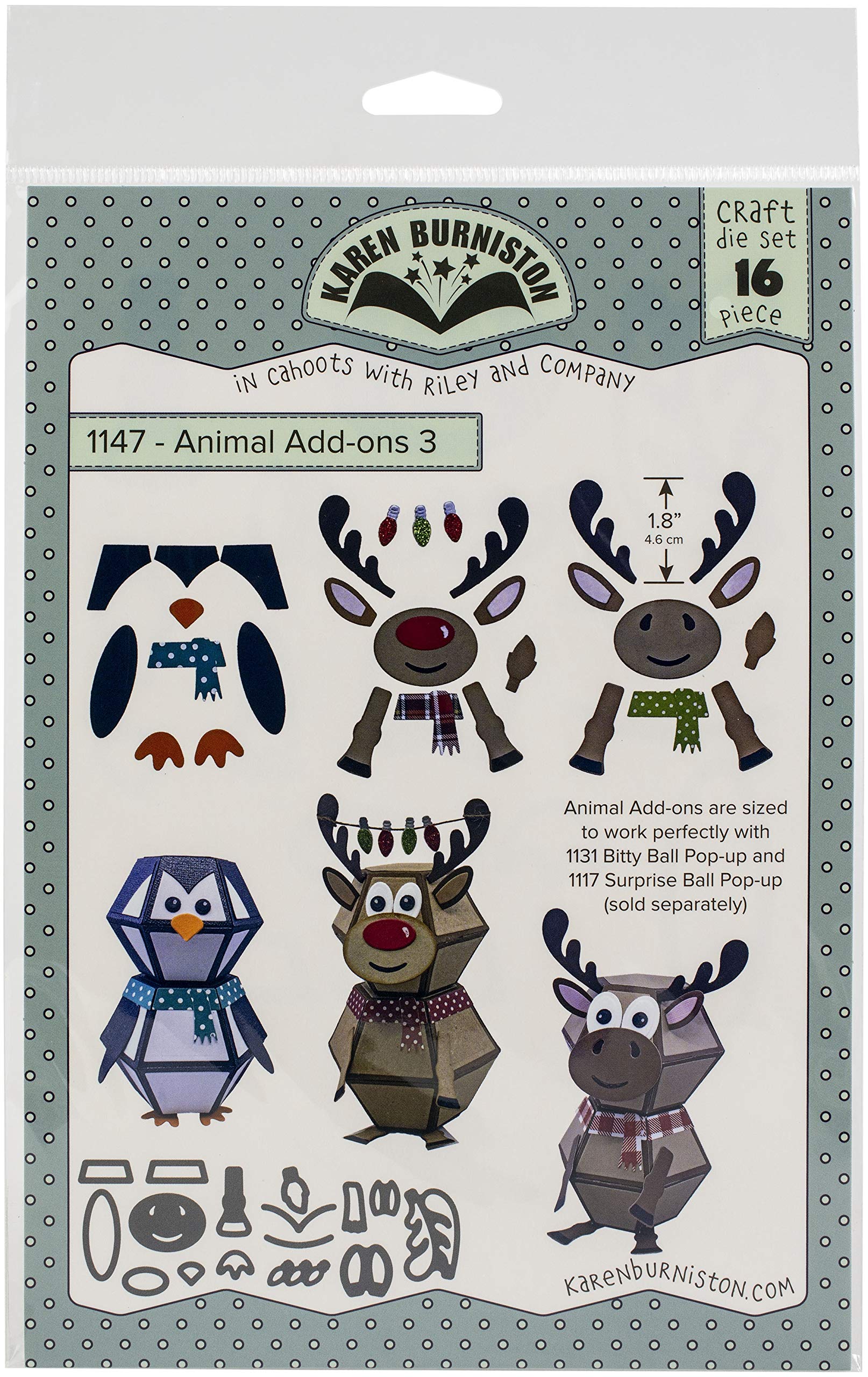 Oh Yeah! They're in! New! Karen Burniston - Animal Add Ons 3 1147