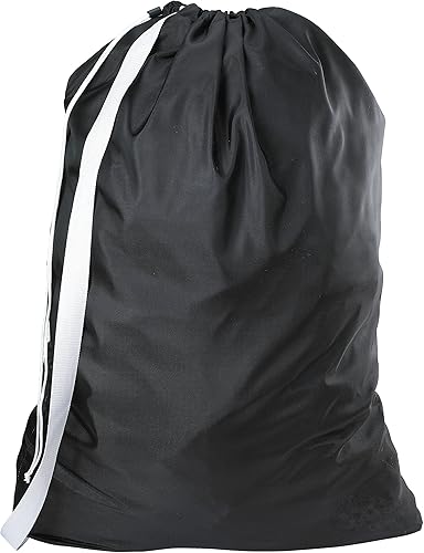 Bolsa Handy Laundry para la colada, con una correa para el hombro, grande, de 30 pulgadas x 40 pulgadas, de 100% nailon de calidad comercial,