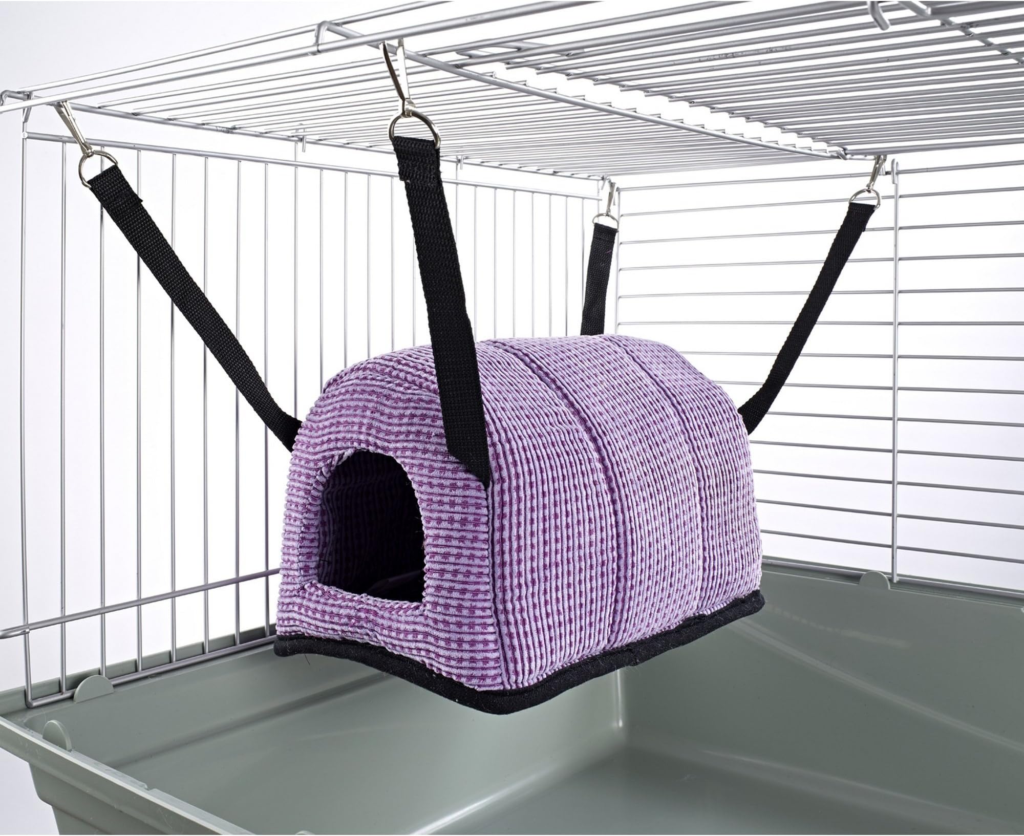Little Friends Cuddle Up Rat Chinchilla Igloo, Purple